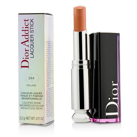 dior addict lacquer stick 344 rolling|dior refillable lipstick case.